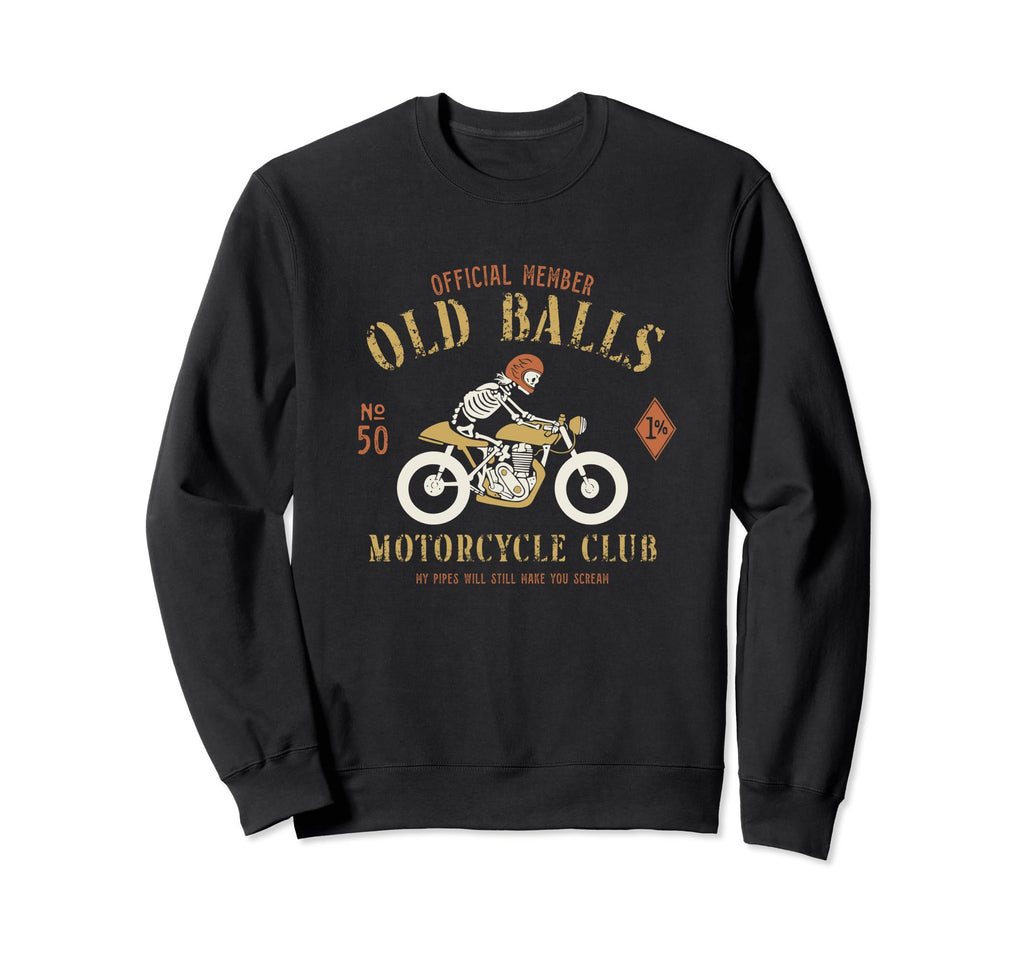 Motorcycle Biker Mens 50Th Sweatshirt - Casual Everyday Wear Men Women - T-Shirt, Sweatshirt, Hoodie