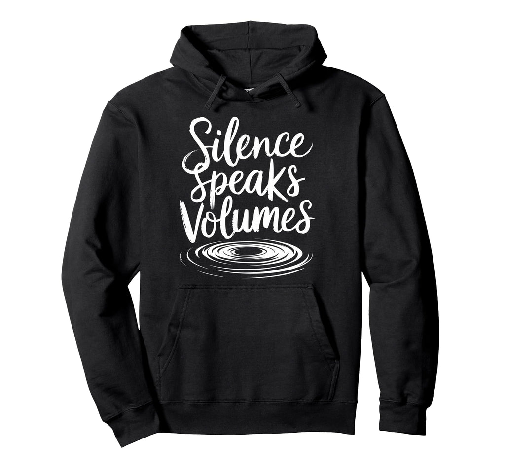 Silent Retreat Participants Hoodie - Minimalist Print for Adults - T-Shirt, Sweatshirt, Hoodie