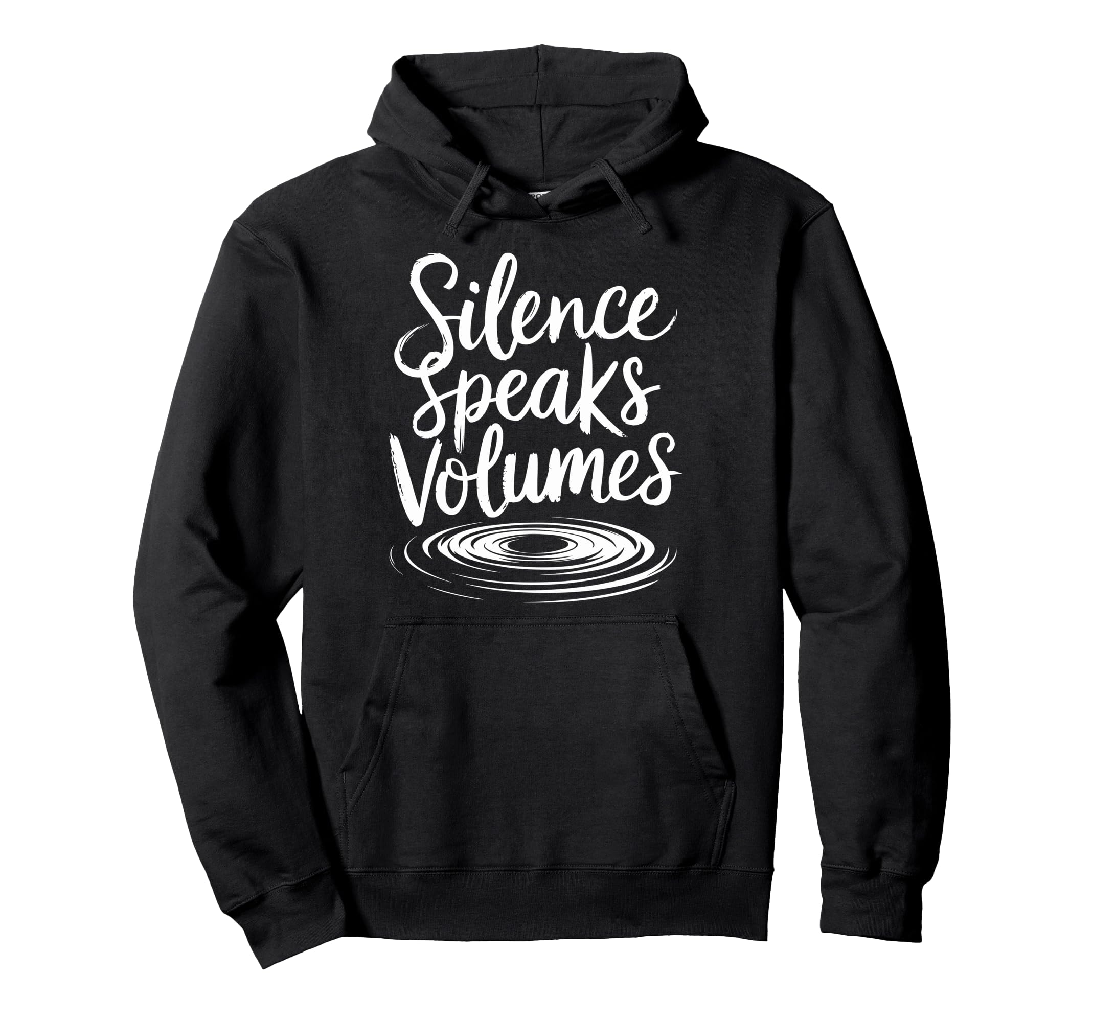 Silent Retreat Participants Hoodie - Minimalist Print for Adults - T-Shirt, Sweatshirt, Hoodie