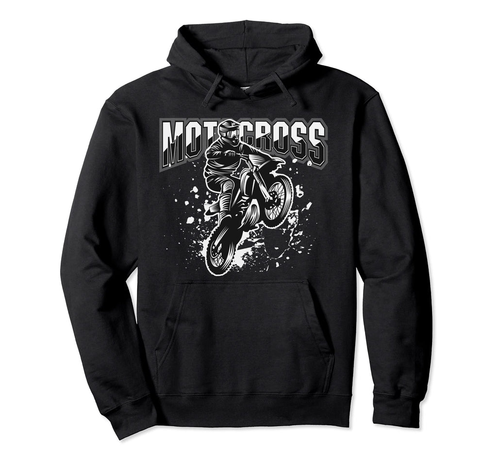 Biker Ride Motocross Motorcycle Piston Hoodie - Custom Art Print Men Women - T-Shirt, Sweatshirt, Hoodie
