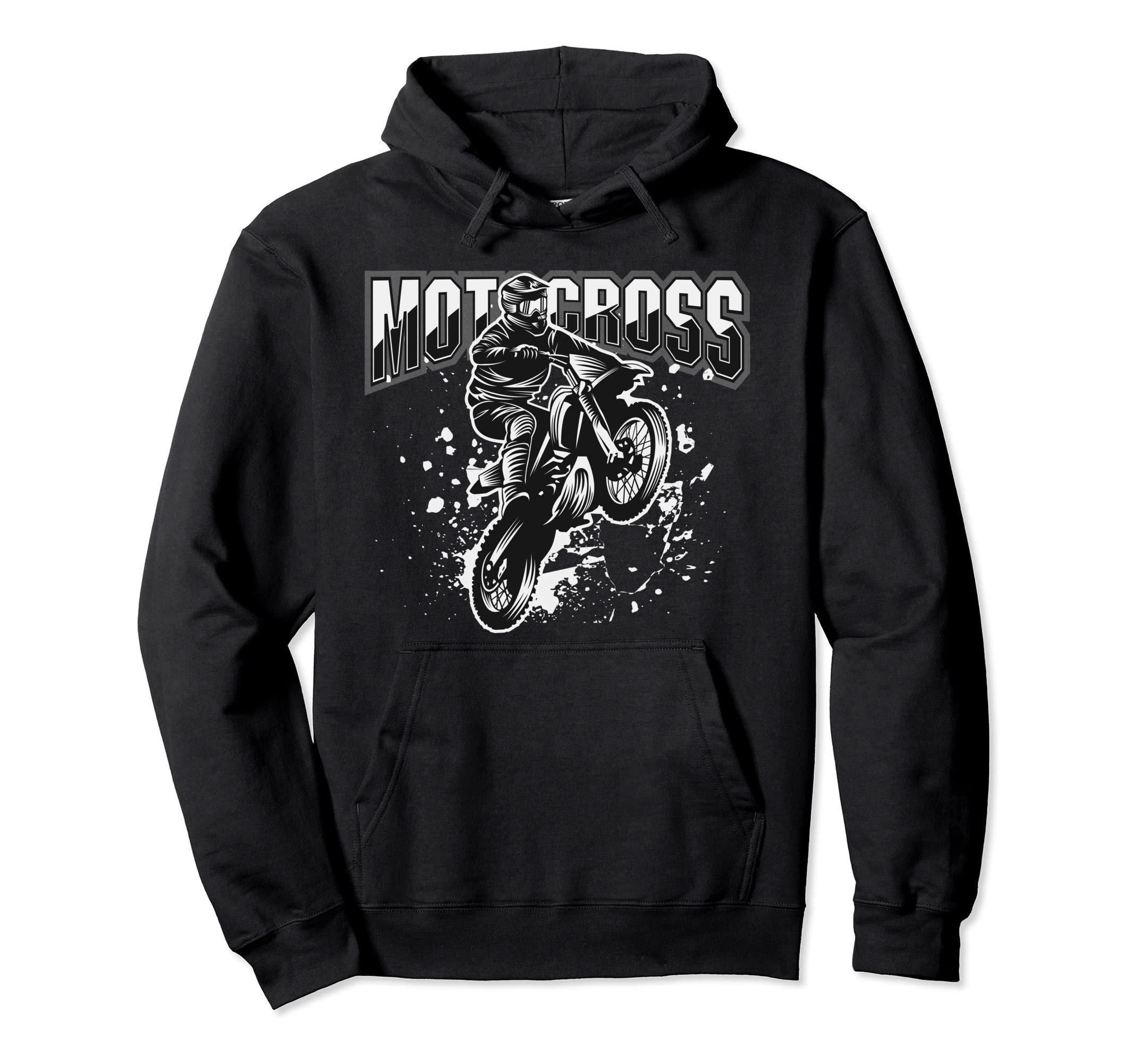 Biker Ride Motocross Motorcycle Piston Hoodie - Custom Art Print Men Women - T-Shirt, Sweatshirt, Hoodie