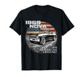 1969 69 Nova Silhouette Muscle Car T-Shirt - Custom Art Print for Adults - T-Shirt, Sweatshirt, Hoodie