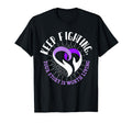 Keep Fighting Suicide Prevention T-Shirt - Graphic Print Men Women - T-Shirt, Sweatshirt, Hoodie