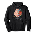 Embrace Neurodiversity Brain Floral Adhd Hoodie - Streetwear Style Unisex - T-Shirt, Sweatshirt, Hoodie