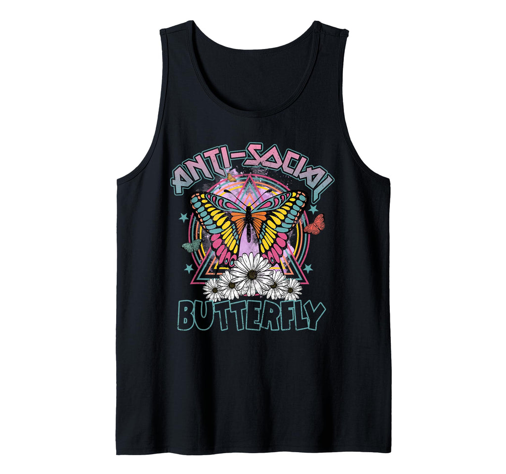 Funny Anti Social Butterfly Introvert Hoodie - Streetwear Style for Adults - T-Shirt, Sweatshirt, Hoodie
