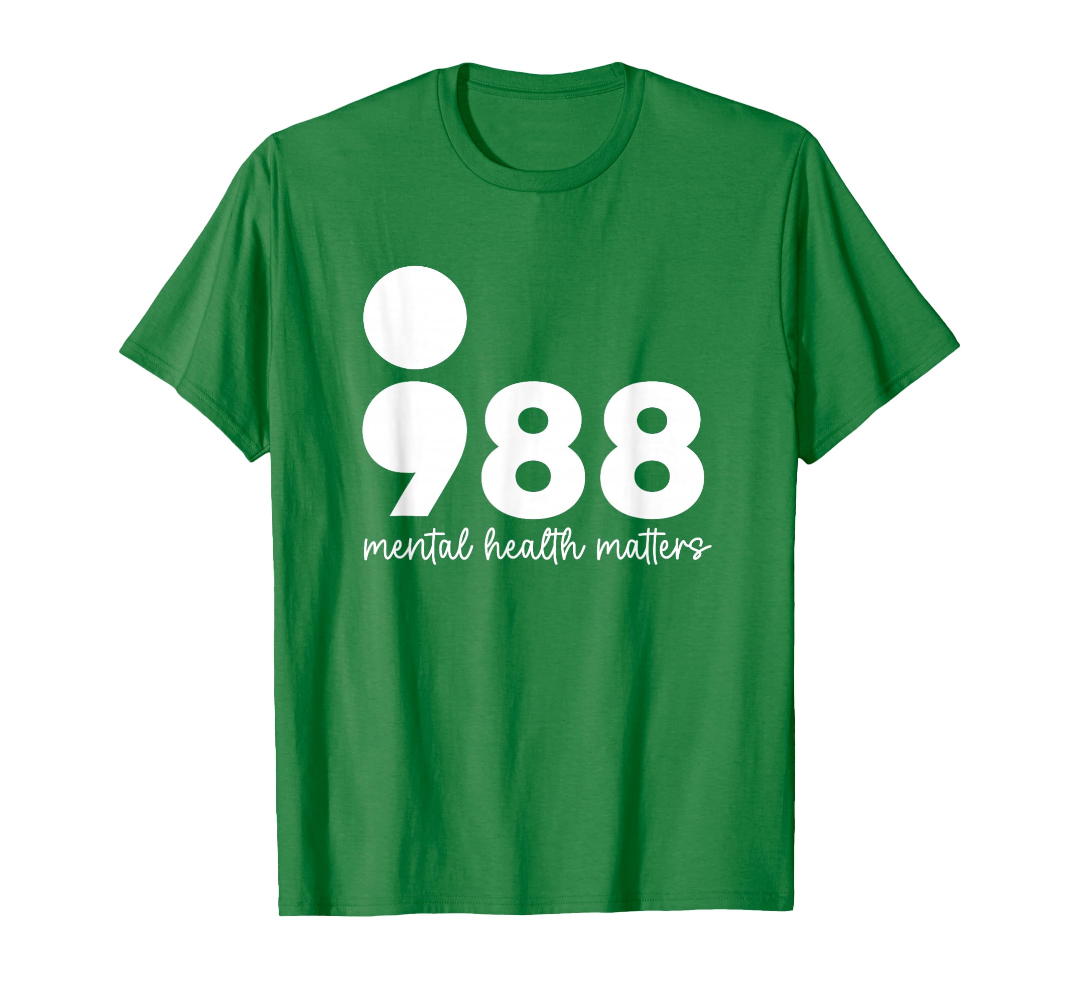 Mental Health Matters 988 Awareness T-Shirt - Streetwear Style for Adults - T-Shirt, Sweatshirt, Hoodie