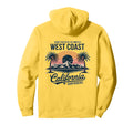 Summer Vibes California Beach Ocean Hoodie - Fun Novelty Design Men Women - T-Shirt, Sweatshirt, Hoodie