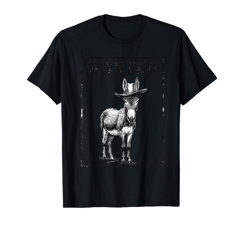 Donkey Cowboy Rodeo Cowgirl Western T-Shirt - Streetwear Style Men Women - T-Shirt, Sweatshirt, Hoodie