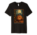Happy Halloween Funny Scary Pumpkin T-Shirt - Unique Graphic for Adults - T-Shirt, Sweatshirt, Hoodie