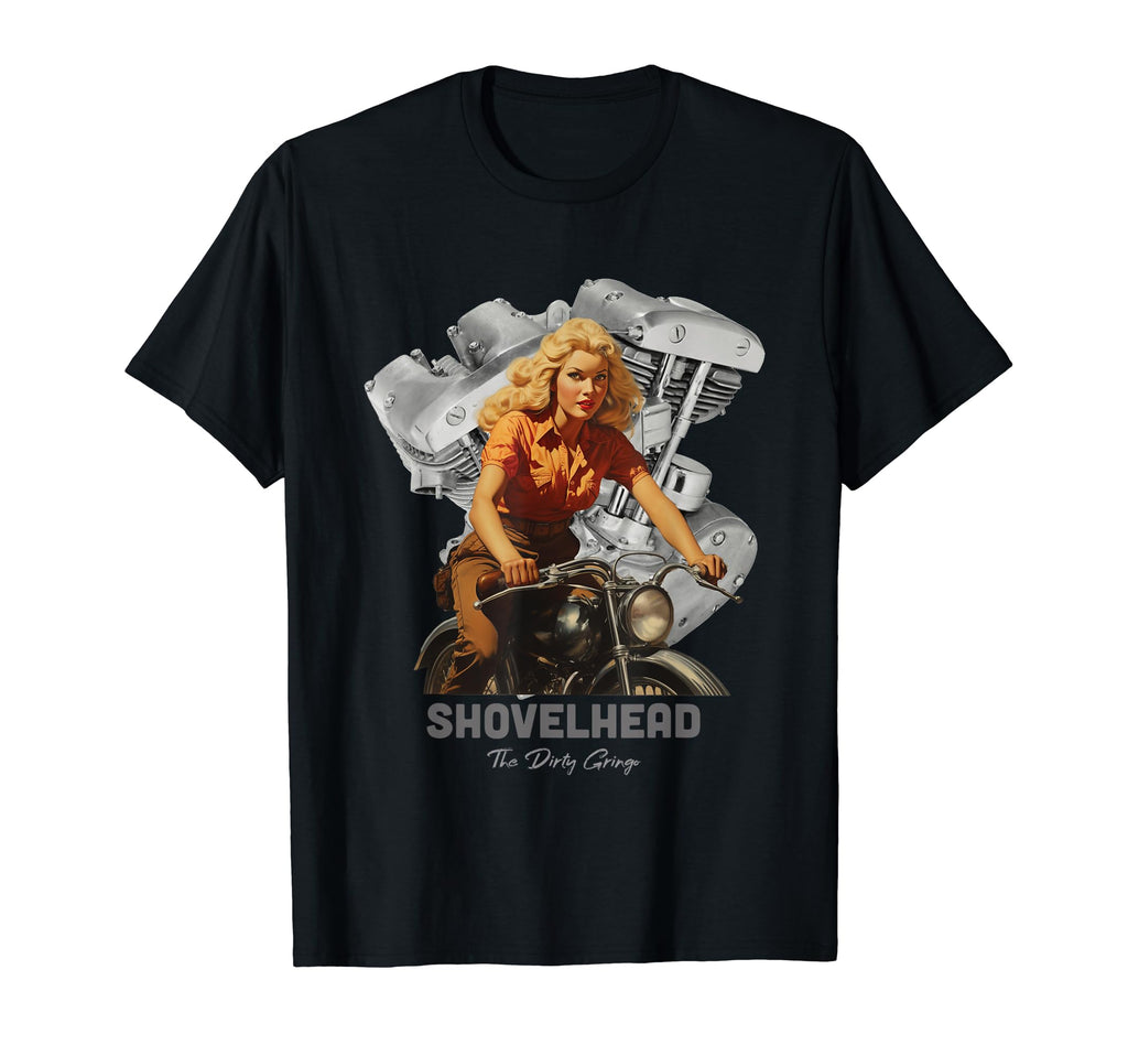 Hd Motorcycle Vtwin Shovelhead T-Shirt - Aesthetic Graphic Men Women - T-Shirt, Sweatshirt, Hoodie