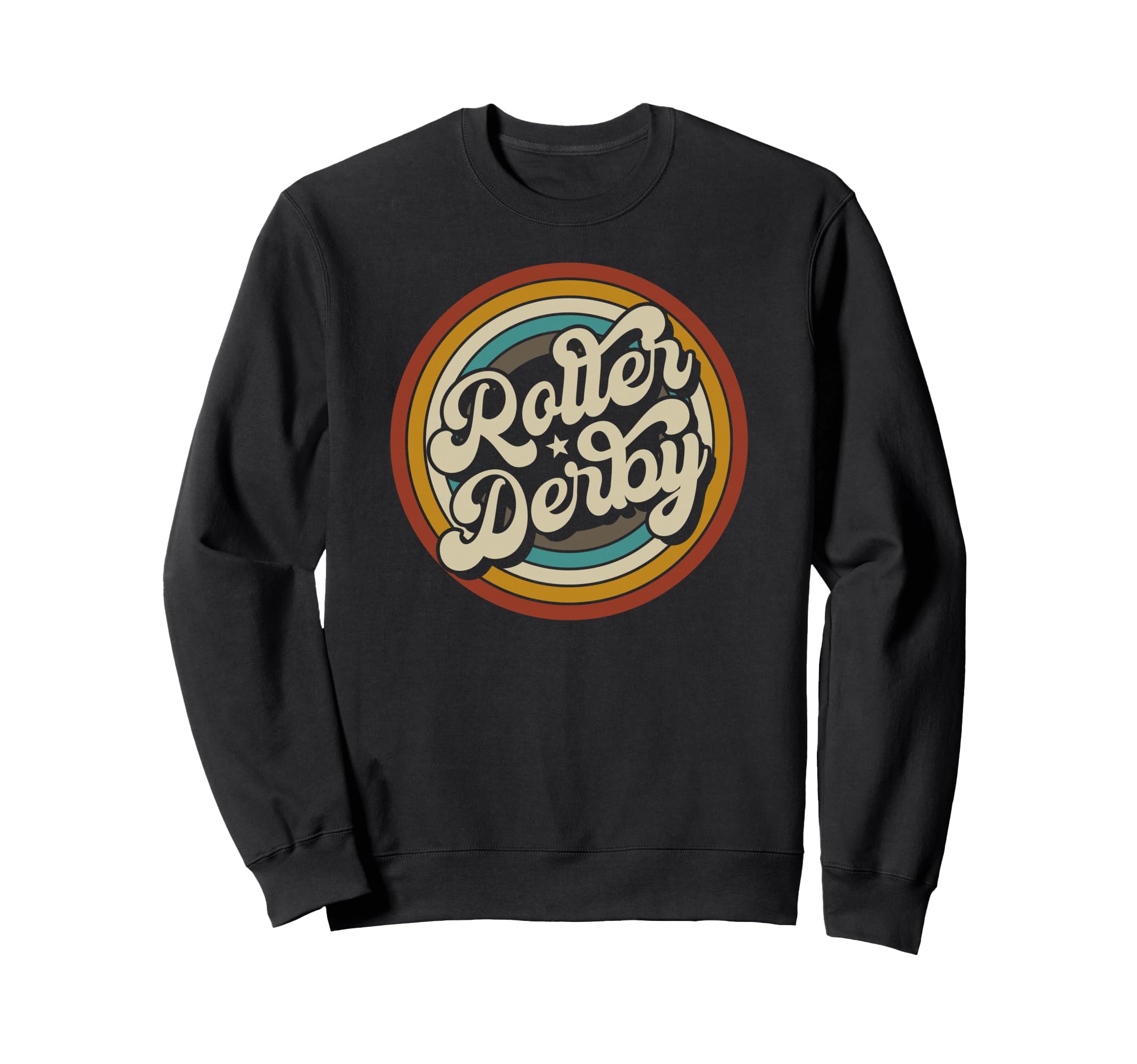 Roller Derby Derby Skate Skating 70S Sweatshirt - Streetwear Style Unisex - T-Shirt, Sweatshirt, Hoodie
