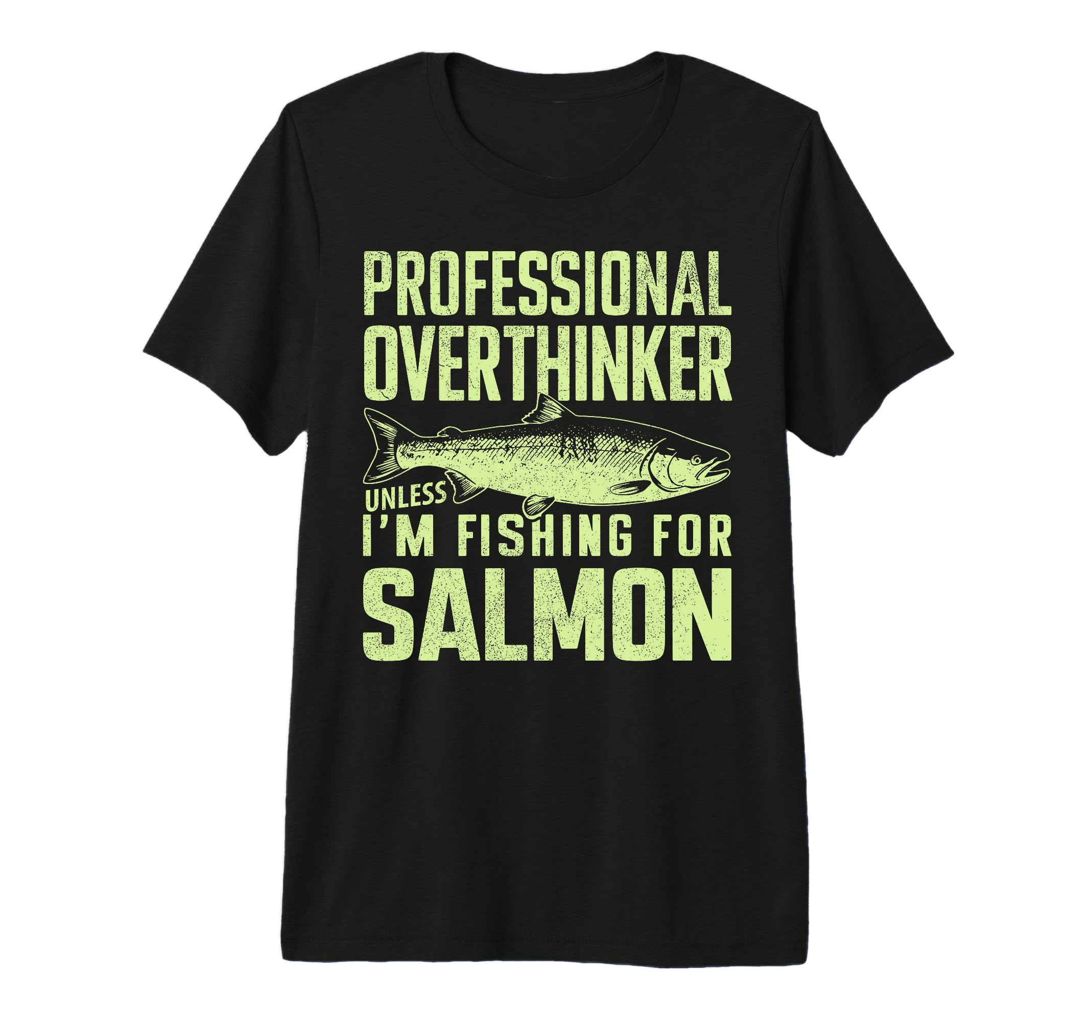 Professional Overthinker Unless Im T-Shirt - Minimalist Print for Adults - T-Shirt, Sweatshirt, Hoodie
