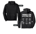 Things I Do My Spare Time Funny Car Guy Hoodie - Trendy Graphic for Adults - T-Shirt, Sweatshirt, Hoodie