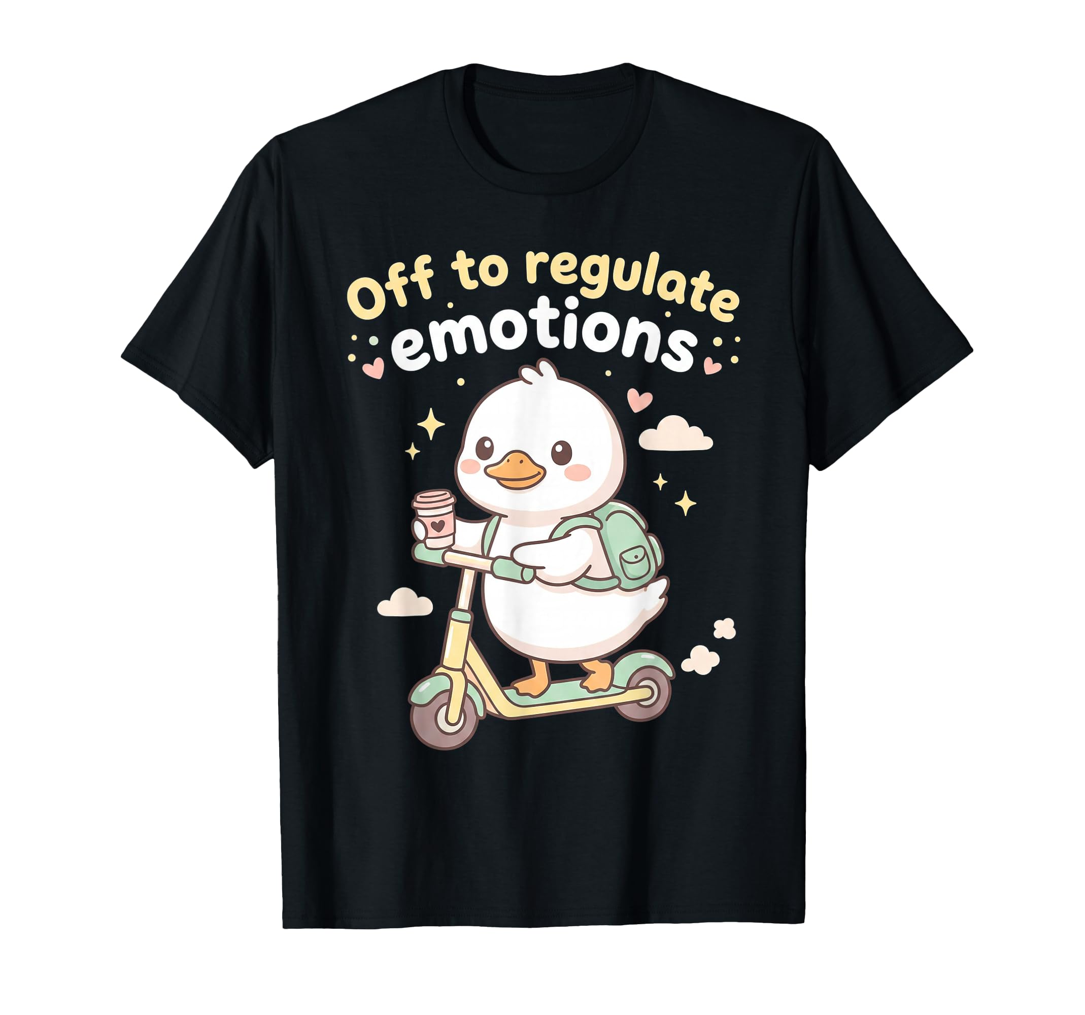 Off To Regulate Emotions Funny Goose T-Shirt - Streetwear Style Men Women - T-Shirt, Sweatshirt, Hoodie