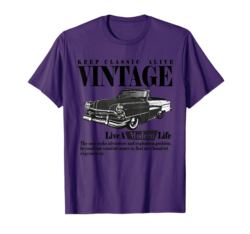 Car Gifts Car American Car Birthday T-Shirt - Novelty Apparel Men Women - T-Shirt, Sweatshirt, Hoodie