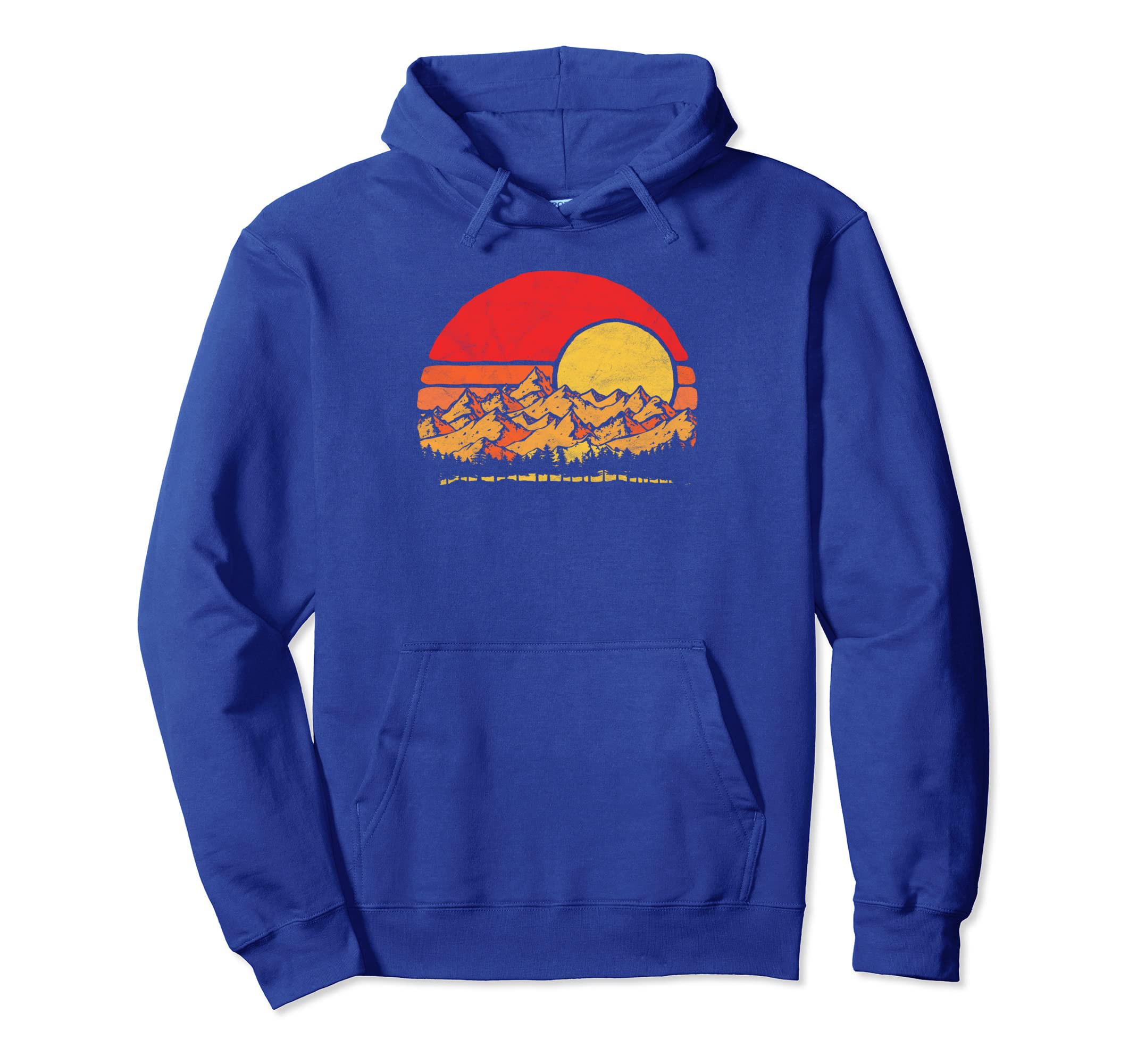 Southwest Mountains Distressed 80S Hoodie - Unique Graphic for Adults - T-Shirt, Sweatshirt, Hoodie