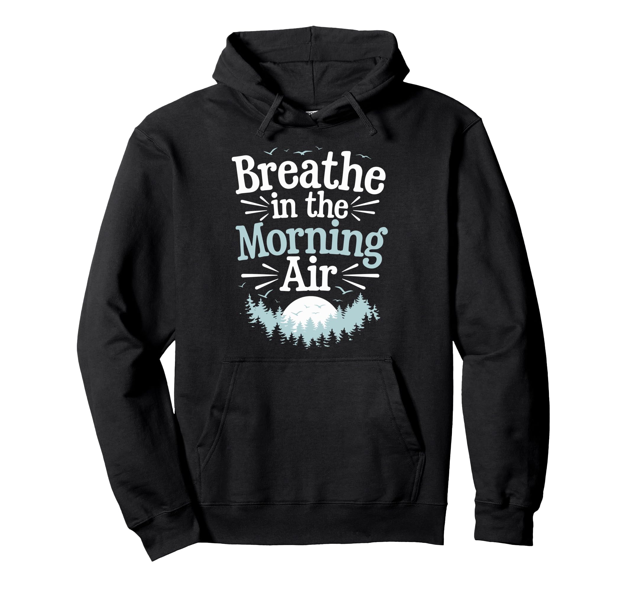 Peaceful Mornings Self Love Morning Coffee Hoodie - Trendy Graphic Unisex - T-Shirt, Sweatshirt, Hoodie