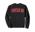 Fountain Inn Sc Distressed Red Sweatshirt - Unique Graphic Men Women - T-Shirt, Sweatshirt, Hoodie