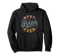 Best Baba Ever Sunset Arabic Father Hoodie - Streetwear Style Unisex - T-Shirt, Sweatshirt, Hoodie