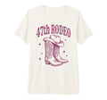 47Th Birthday Rodeo Western Cowgirl T-Shirt - Streetwear Style Unisex - T-Shirt, Sweatshirt, Hoodie