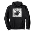 Elk Hunters Womens Mens Western Hunting Hoodie - Novelty Apparel Unisex - T-Shirt, Sweatshirt, Hoodie