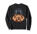 Funny Motorcycle Helmet Irish Setter Sweatshirt - Graphic Print Men Women - T-Shirt, Sweatshirt, Hoodie