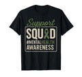 Sunflower Hair Support Squad Mental Health T-Shirt - Graphic Print Unisex - T-Shirt, Sweatshirt, Hoodie