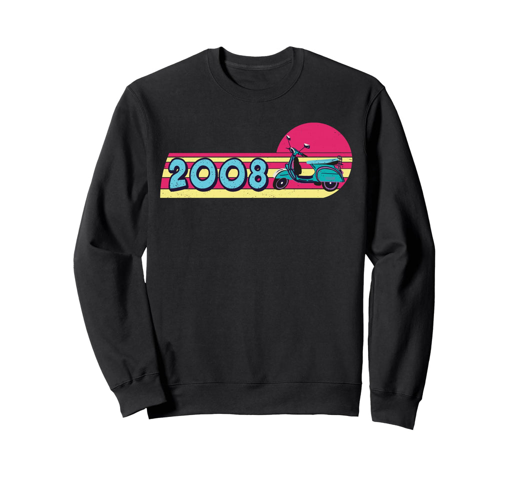 Moped Scooter Bike Scooter Moped Sweatshirt - Aesthetic Graphic Men Women - T-Shirt, Sweatshirt, Hoodie