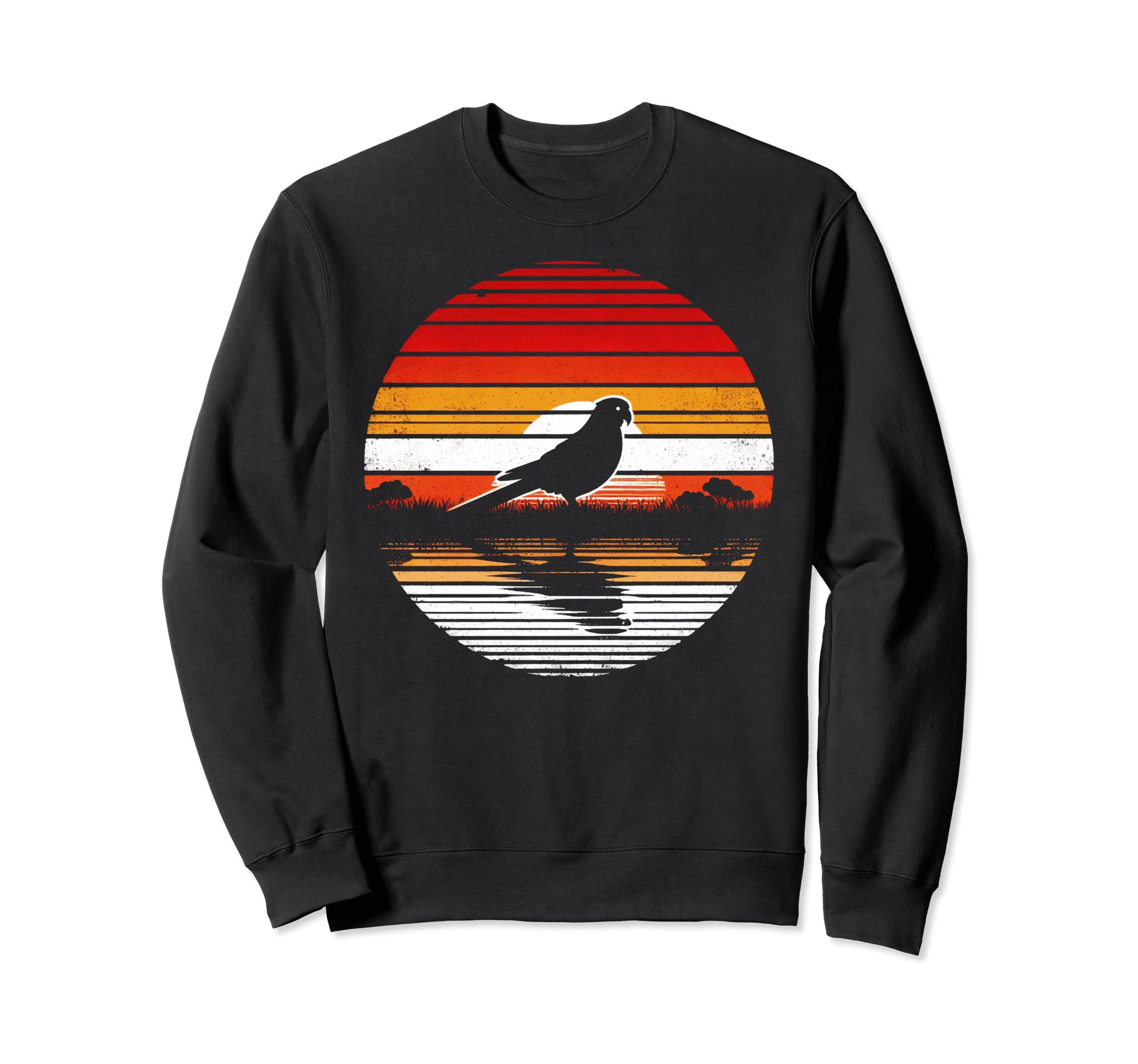 Rosella Bird Sunset Safari 70S Sweatshirt - Fun Novelty Design Men Women - T-Shirt, Sweatshirt, Hoodie