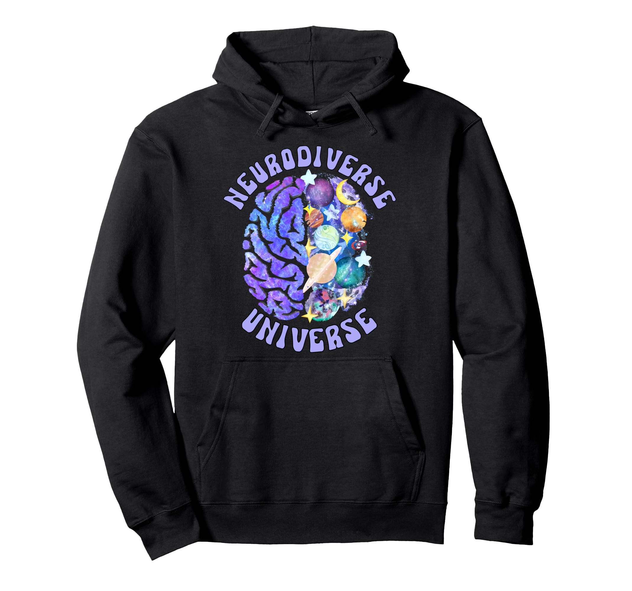Neurodiverse Universe Neurodiversity Hoodie - Streetwear Style Unisex - T-Shirt, Sweatshirt, Hoodie