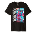 Tokyo City 80S Synthwave T-Shirt - Fun Novelty Design for Adults - T-Shirt, Sweatshirt, Hoodie