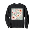 Soft Watercolor Flowers Botanical Sweatshirt - Novelty Apparel Unisex - T-Shirt, Sweatshirt, Hoodie