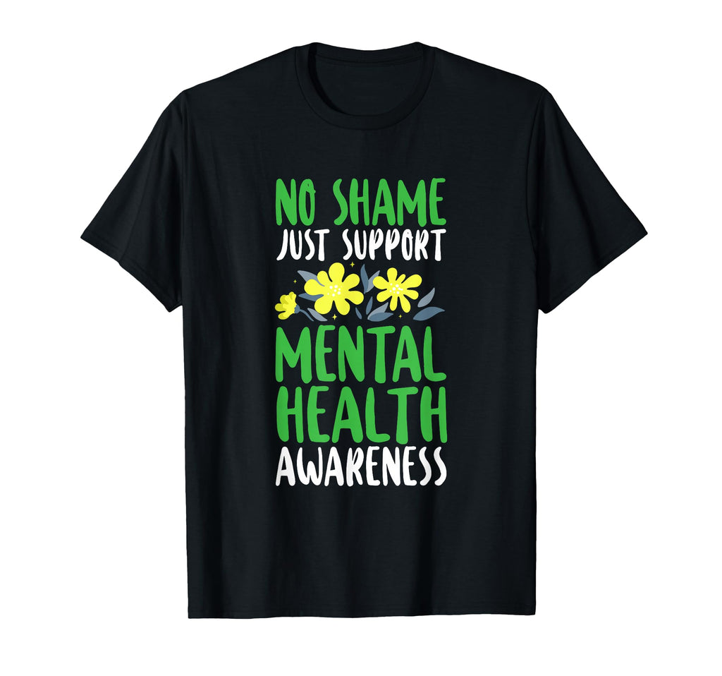 No Shame Just Support Positivity T-Shirt - Streetwear Style for Adults - T-Shirt, Sweatshirt, Hoodie