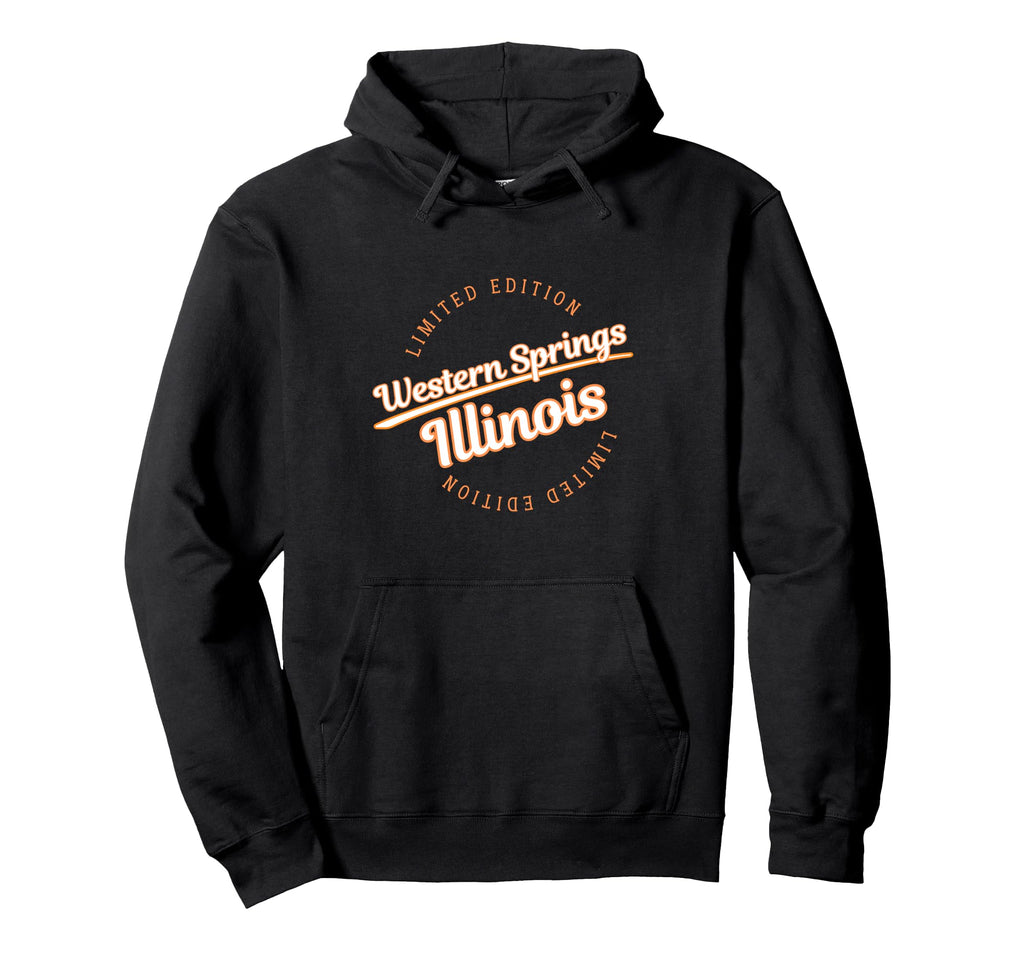 Athletic Western Springs Il Hoodie - Custom Art Print for Adults - T-Shirt, Sweatshirt, Hoodie