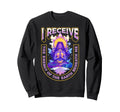 I Welcome Love Meditation Chant Colorful Sweatshirt - Graphic Print Unisex - T-Shirt, Sweatshirt, Hoodie