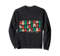 Vibes Typography Word Art Sweatshirt - Graphic Print for Adults - T-Shirt, Sweatshirt, Hoodie