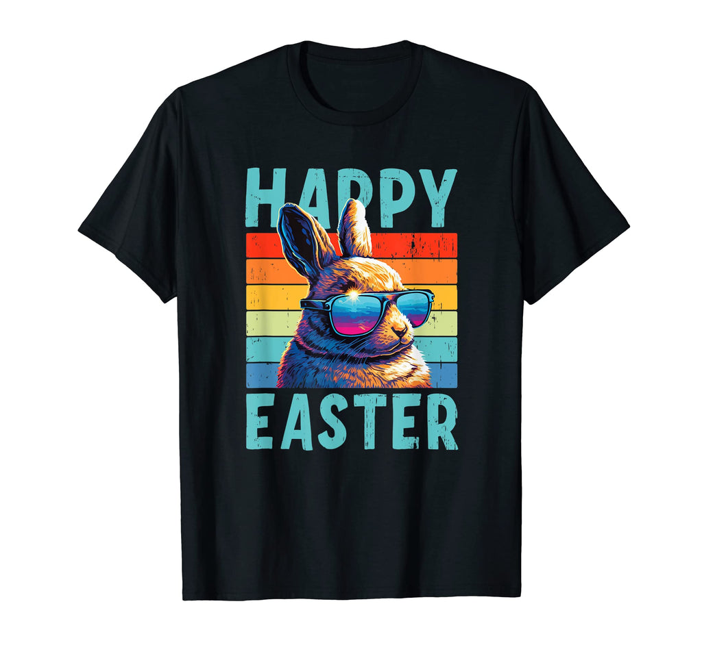 Happy Easter Bunny T-Shirt - Unique Graphic Unisex - T-Shirt, Sweatshirt, Hoodie