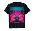 Vaporwave Stereo Speakers 80S Synthwave 3 T-Shirt - Custom Art Print Unisex - T-Shirt, Sweatshirt, Hoodie