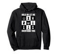 Hold Let Me Overthink This Chess Hoodie - Custom Art Print Unisex - T-Shirt, Sweatshirt, Hoodie