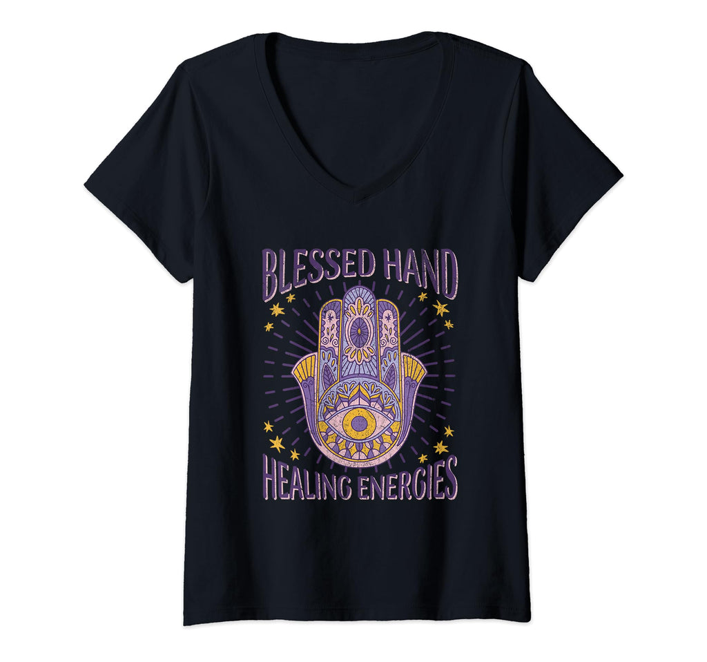 Womens Healing Blessed Hand Energies T-Shirt - Fun Novelty Design Unisex - T-Shirt, Sweatshirt, Hoodie