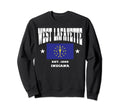 West Lafayette Indiana Throwback Sweatshirt - Unique Graphic for Adults - T-Shirt, Sweatshirt, Hoodie