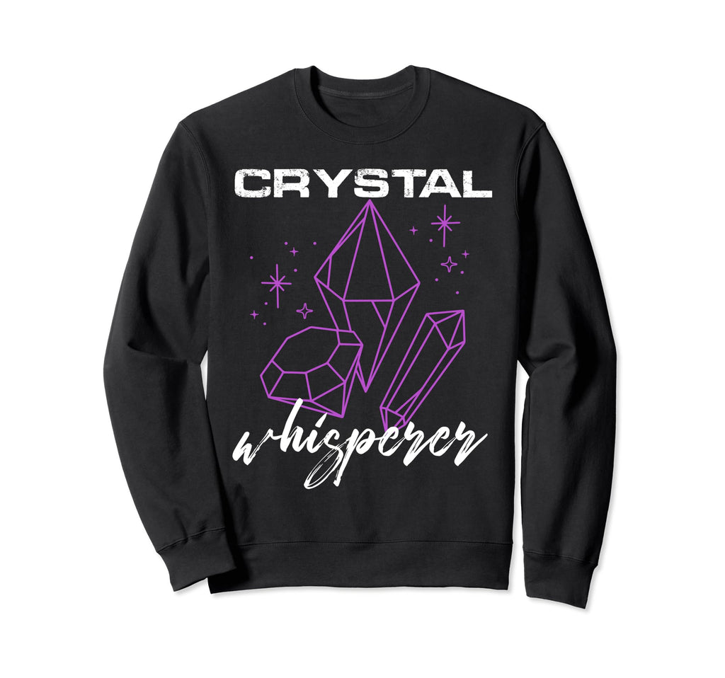 Crystal Whisperer Chakra Energy Sweatshirt - Streetwear Style for Adults - T-Shirt, Sweatshirt, Hoodie