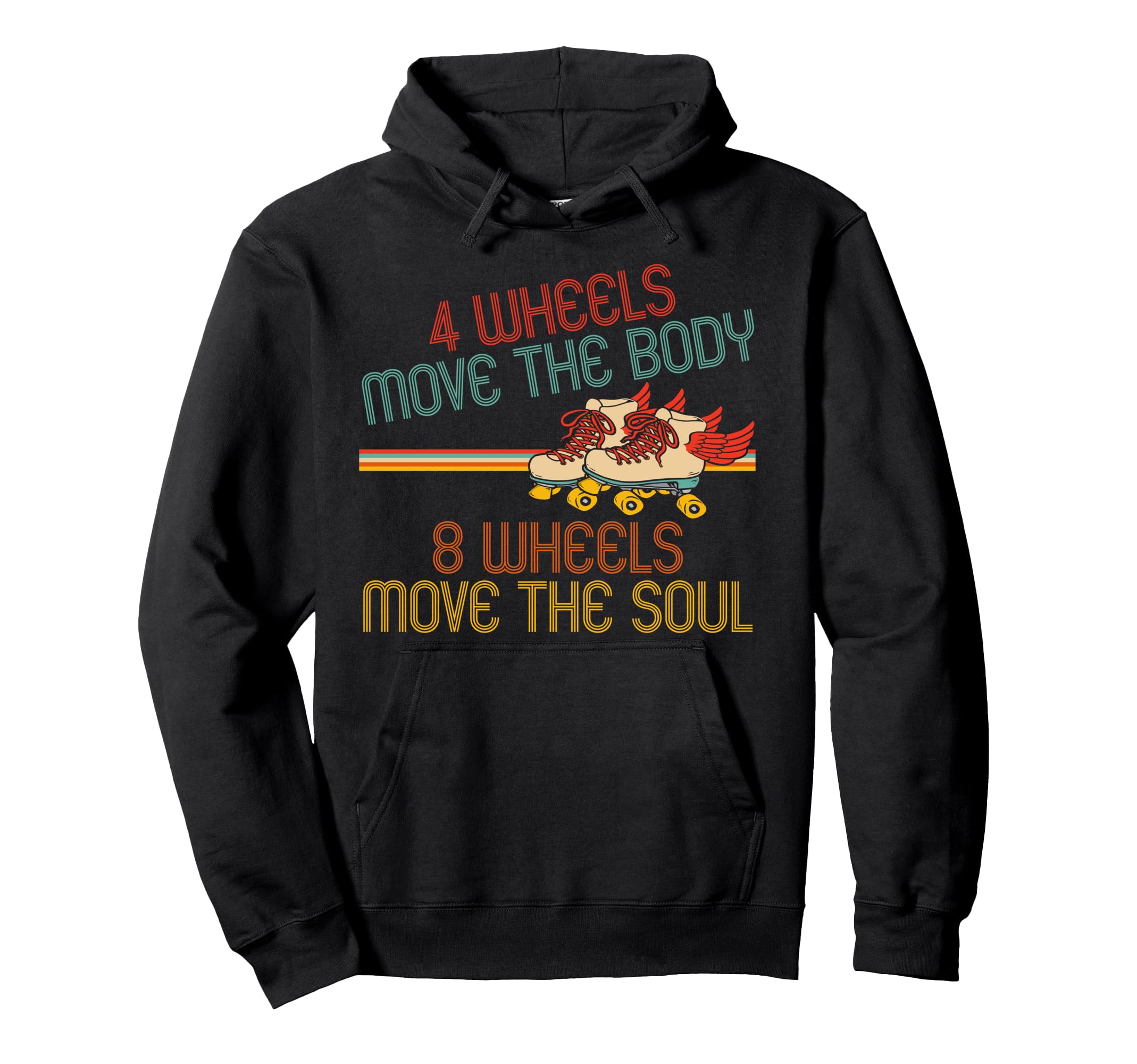 Roller Skating Skate 1970S Hoodie - Streetwear Style Men Women - T-Shirt, Sweatshirt, Hoodie