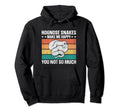 Hognose Snakes Make Me Happy Western Hoodie - Minimalist Print for Adults - T-Shirt, Sweatshirt, Hoodie