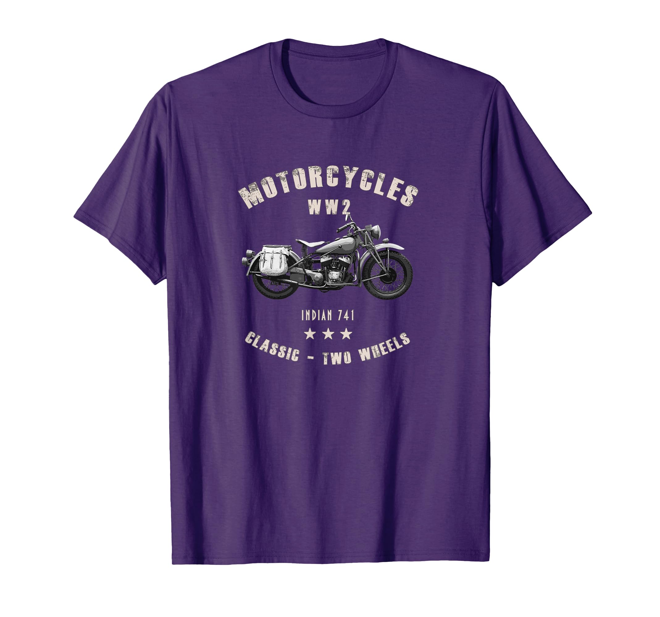 Indian 741 Motorcycle Ww2 T-Shirt - Unique Graphic Men Women - T-Shirt, Sweatshirt, Hoodie