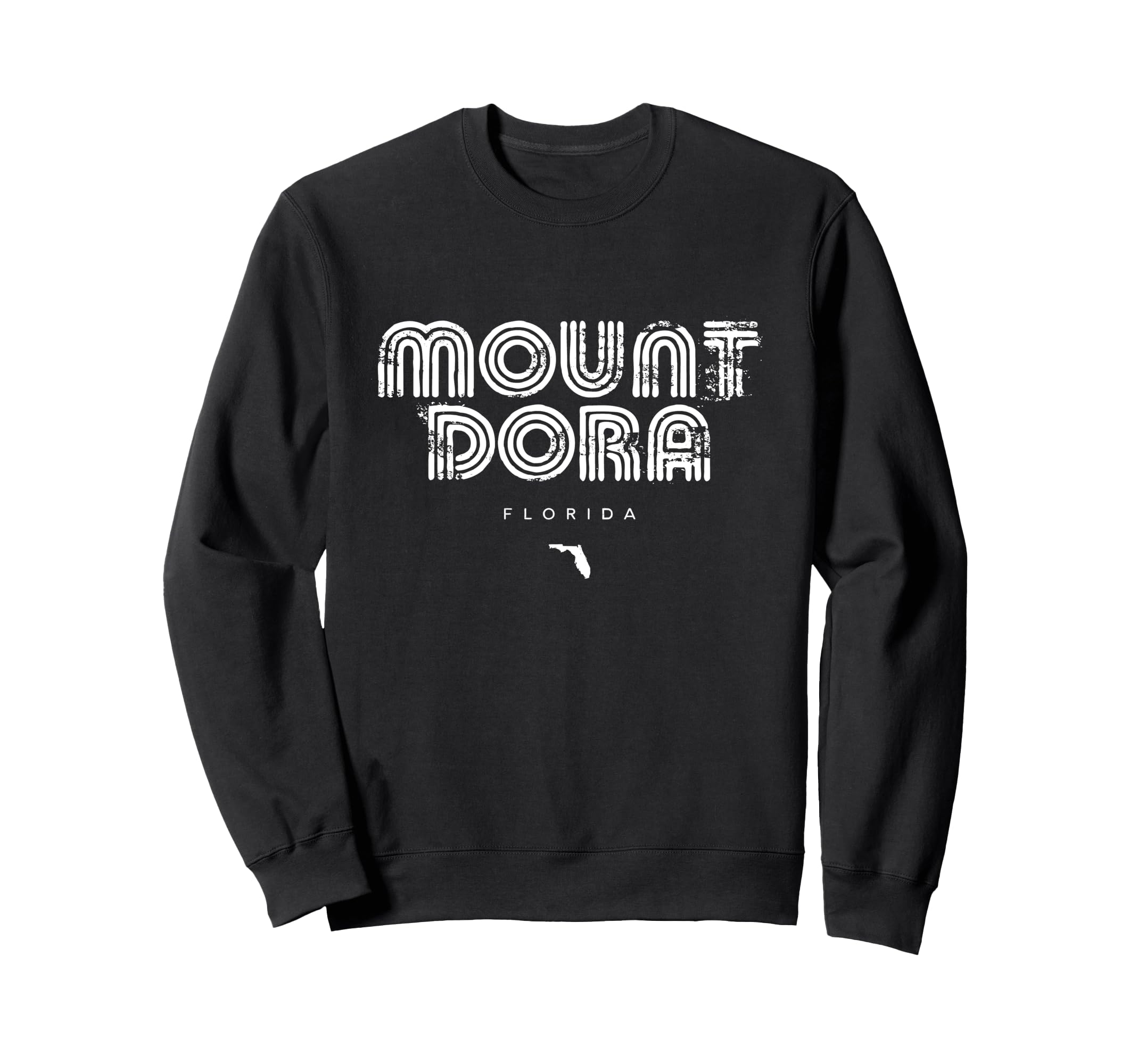 Mount Dora Florida Fl 70S 80S Type Sweatshirt - Trendy Graphic Men Women - T-Shirt, Sweatshirt, Hoodie