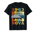 1963 63 Nova Silhouette Muscle Car T-Shirt - Casual Everyday Wear Men Women - T-Shirt, Sweatshirt, Hoodie