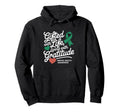 Gratitude Mental Health Awareness Hoodie - Unique Graphic Unisex - T-Shirt, Sweatshirt, Hoodie
