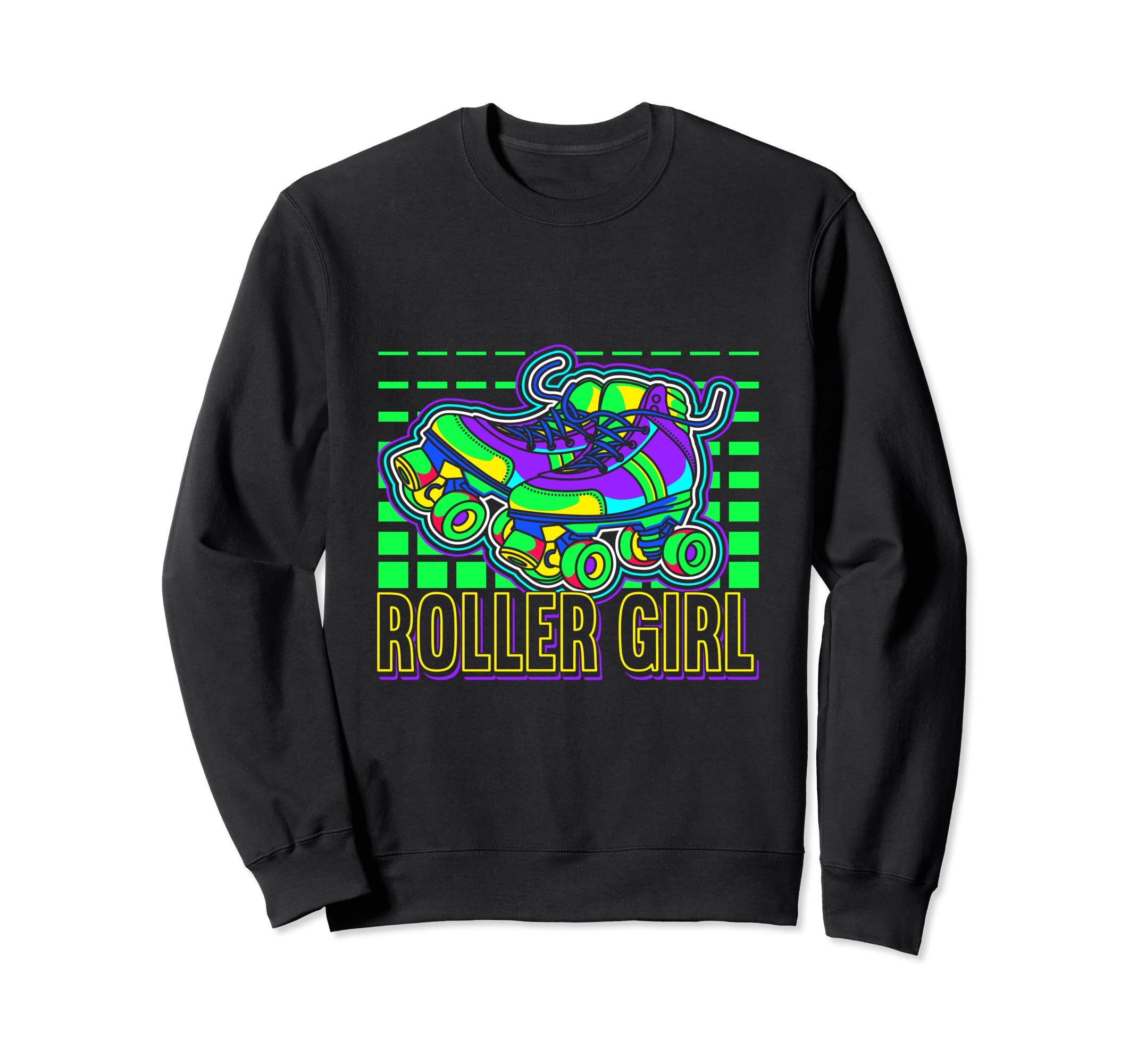 Roller 70S 80S Skates Roller Sweatshirt - Trendy Graphic for Adults - T-Shirt, Sweatshirt, Hoodie