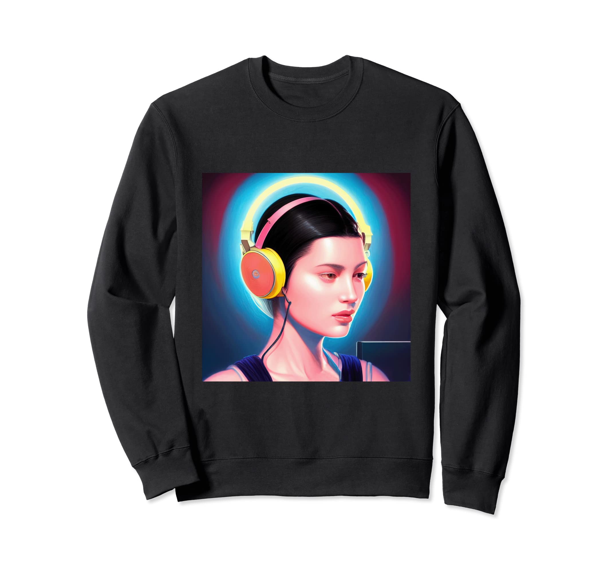 Retrowave Synthwave 80S Eighties Sweatshirt - Trendy Graphic Men Women - T-Shirt, Sweatshirt, Hoodie